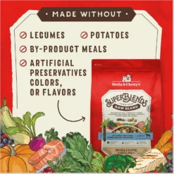 Stella & Chewy's SuperBlends Raw Blend Wholesome Grains Wild-Caught Whitefish & Salmon Recipe With Superfoods Dry Dog Food -Pawsphoria Sales Store 825974 PT3. AC SS1800 V1683567993