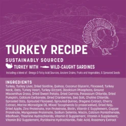 Earth Animal Wisdom Air-Dried Turkey Recipe Premium Natural Dog Food, 8-lb Bag -Pawsphoria Sales Store 836038 PT3. AC SS1800 V1684334789
