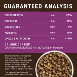 Earth Animal Wisdom Air-Dried Turkey Recipe Premium Natural Dog Food, 8-lb Bag -Pawsphoria Sales Store 836038 PT4. AC SS1800 V1684335032