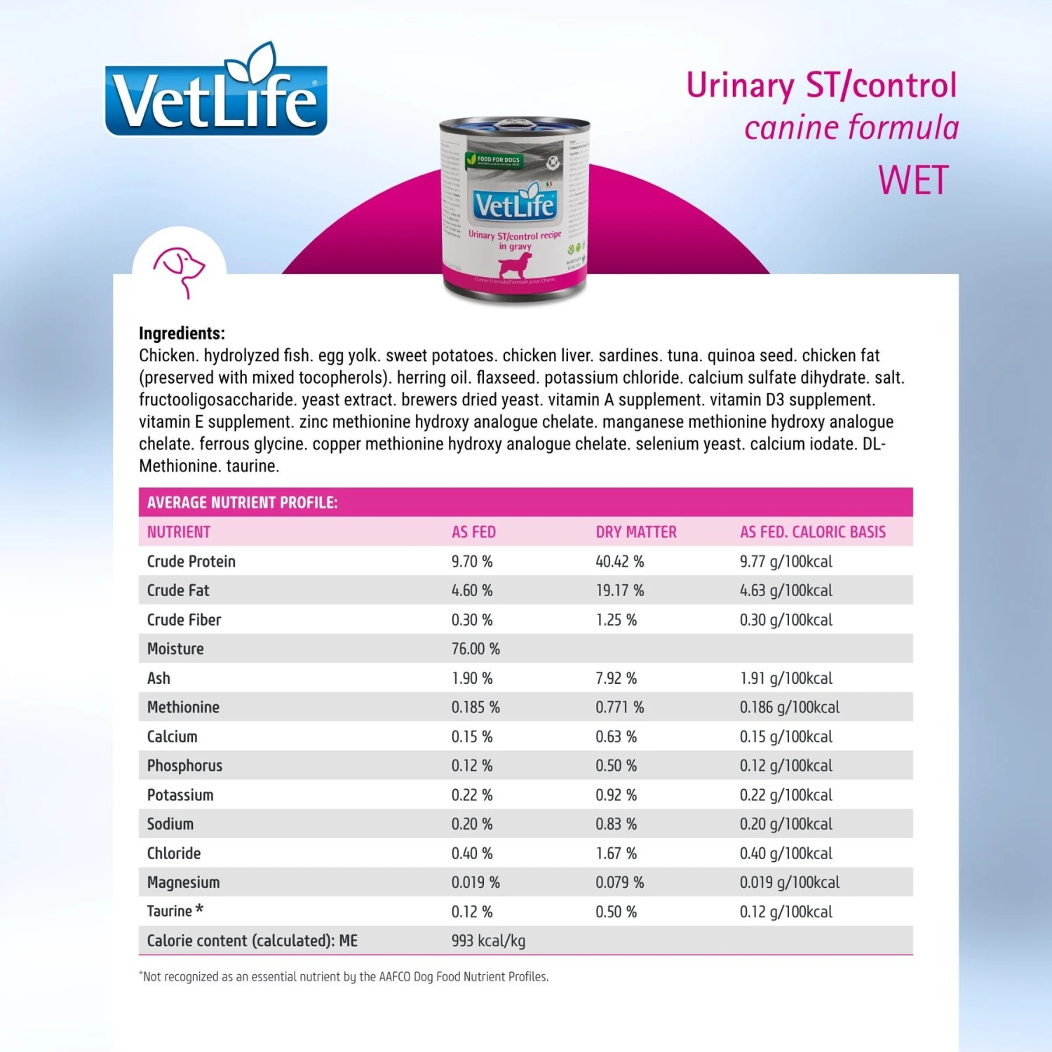 Farmina Vet Life Urinary ST/Control Recipe In Gravy Wet Dog Food 5 Farmina Vet Life Urinary ST/Control Recipe In Gravy Wet Dog Food - Image 5