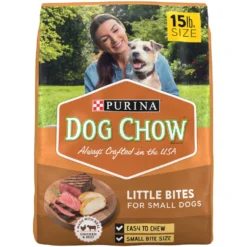 Dog Chow Adult Little Bites With Real Chicken & Beef Small Breed Dry Dog Food