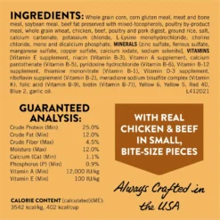 Dog Chow Adult Little Bites With Real Chicken & Beef Small Breed Dry Dog Food 13 Dog Chow Adult Little Bites With Real Chicken & Beef Small Breed Dry Dog Food -Pawsphoria Sales Store 839686 PT4. AC SS1800 V1682960418
