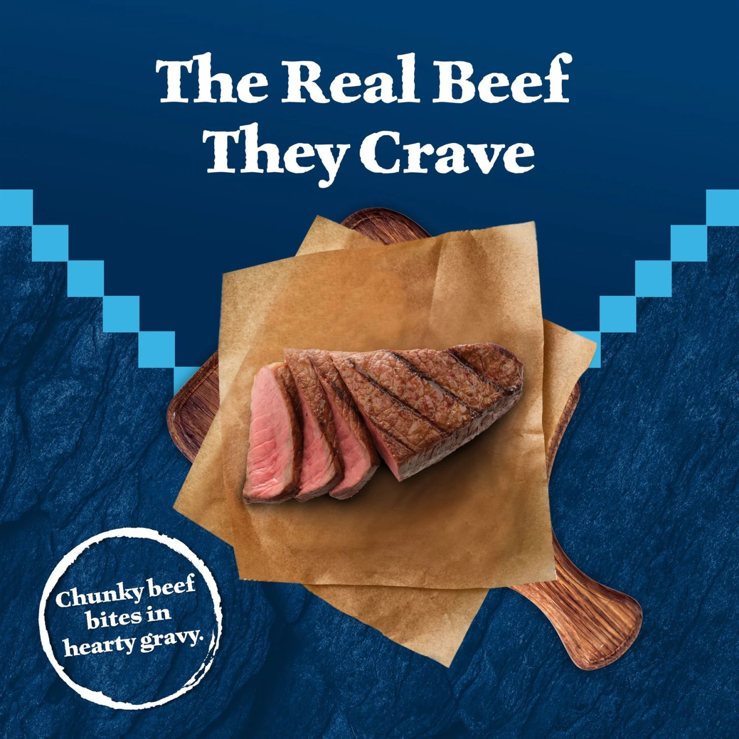 Blue Buffalo Wilderness Trail Toppers Wild Cuts Chunky Beef Bites In Hearty Gravy Grain-Free Dog Food Topper 3 Blue Buffalo Wilderness Trail Toppers Wild Cuts Chunky Beef Bites In Hearty Gravy Grain-Free Dog Food Topper - Image 3