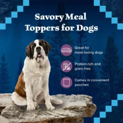 Blue Buffalo Wilderness Trail Toppers Wild Cuts Chunky Beef Bites In Hearty Gravy Grain-Free Dog Food Topper 10 Blue Buffalo Wilderness Trail Toppers Wild Cuts Chunky Beef Bites In Hearty Gravy Grain-Free Dog Food Topper -Pawsphoria Sales Store 84136 PT3. AC SS1800 V1646777792
