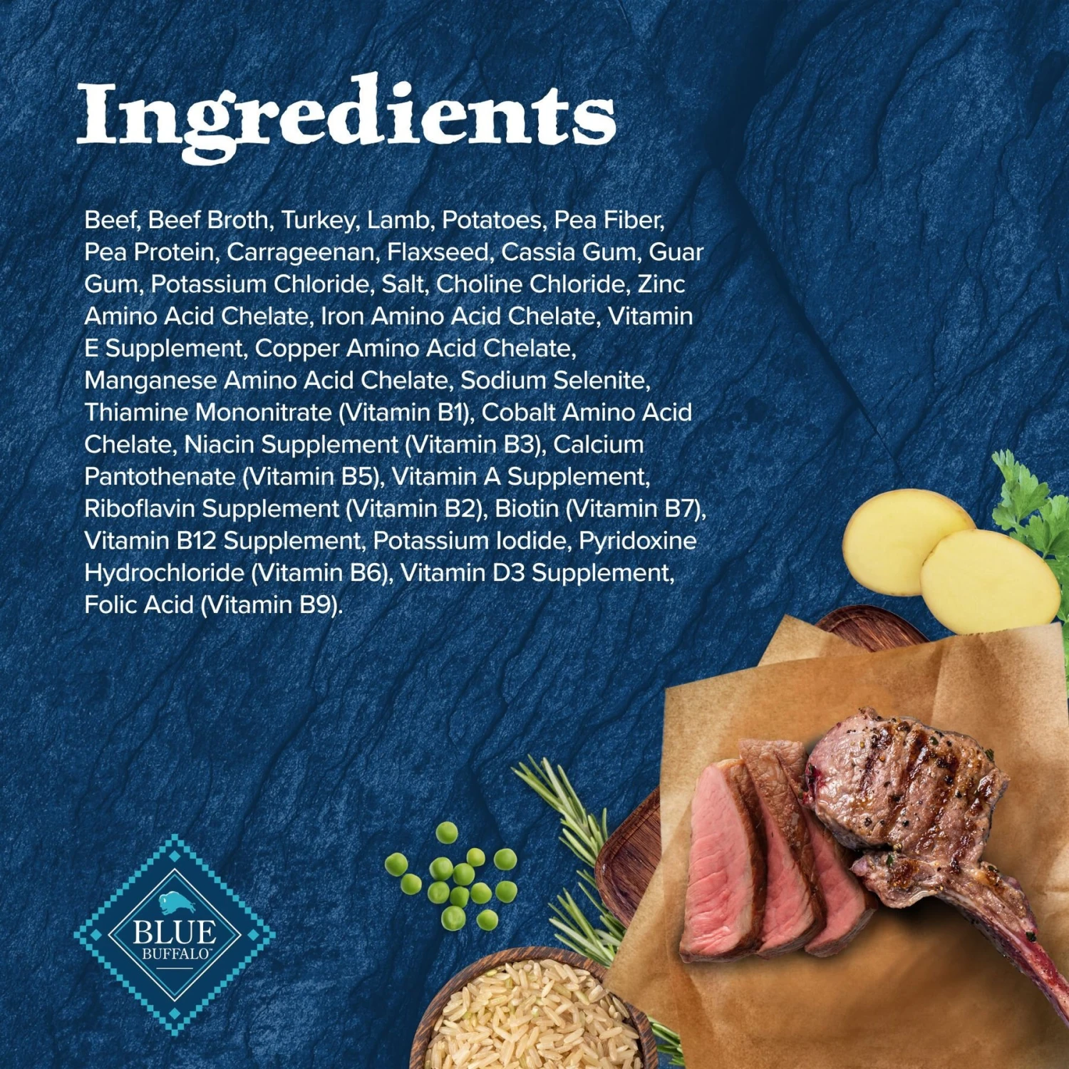 Blue Buffalo Wilderness Rocky Mountain Recipe Red Meat Dinner Senior Grain-Free Canned Dog Food 5 Blue Buffalo Wilderness Rocky Mountain Recipe Red Meat Dinner Senior Grain-Free Canned Dog Food - Image 5