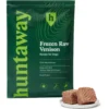 Huntaway Frozen Wild Venison Raw Dog Food, 3-lb Bag, Case Of 3