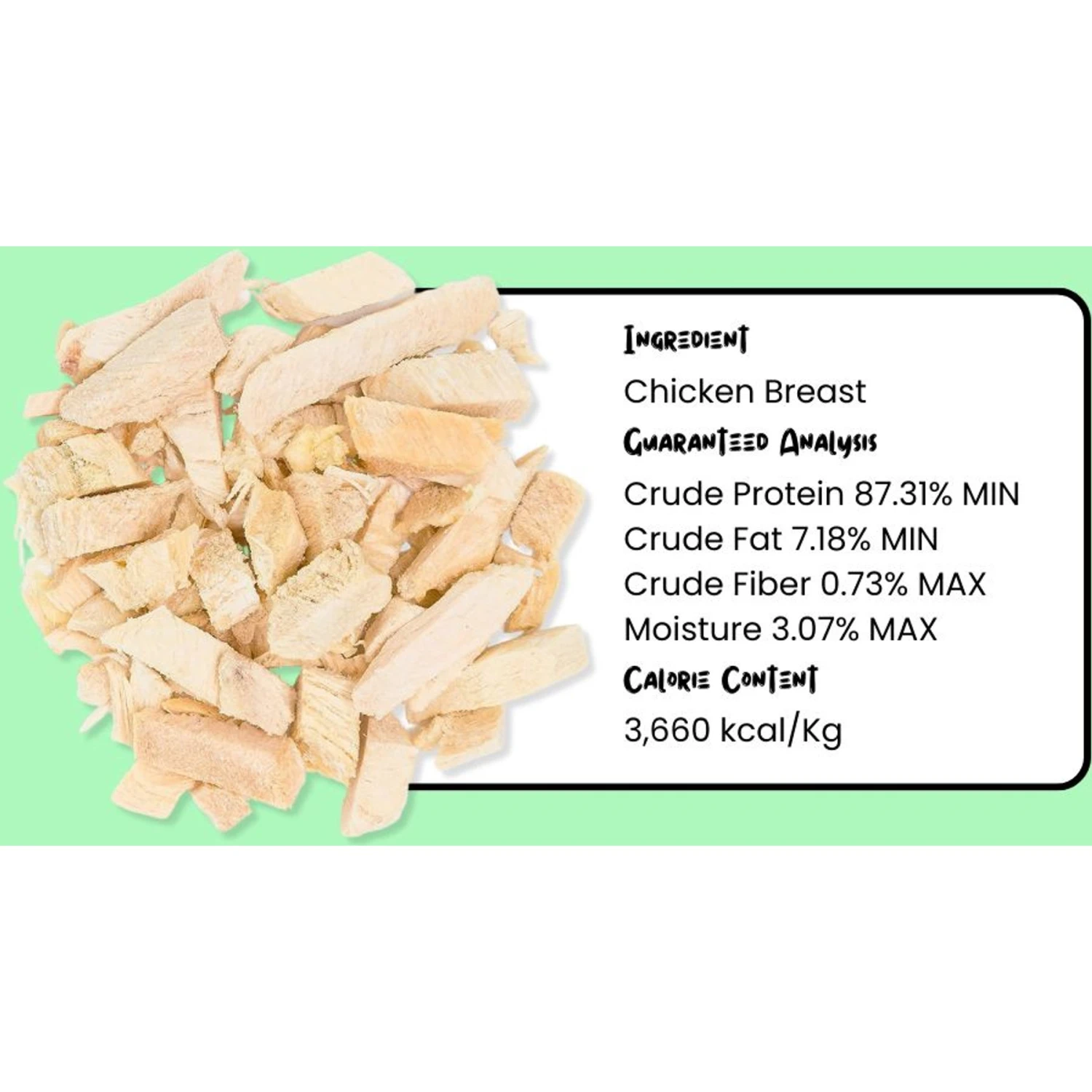 Sprankles Chicken Breast Grain-Free Freeze-Dried Dog & Cat Treats 8 Sprankles Chicken Breast Grain-Free Freeze-Dried Dog & Cat Treats - Image 8