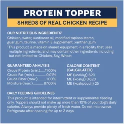 CANIDAE PURE Petite Protein Shreds Of Real Chicken Recipe In Gravy Dog Food Topper, 8.4-oz Box 14 CANIDAE PURE Petite Protein Shreds Of Real Chicken Recipe In Gravy Dog Food Topper, 8.4-oz Box -Pawsphoria Sales Store 843110 PT6. AC SS1800 V1683043245