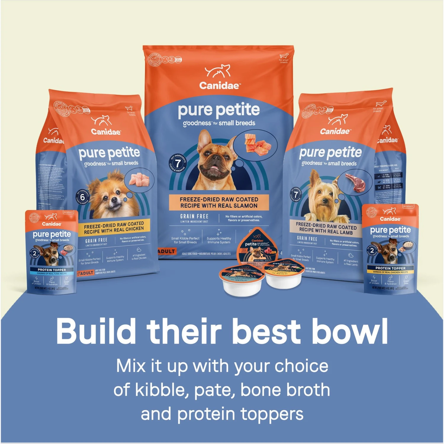 CANIDAE PURE Petite Protein Shreds Of Real Chicken Recipe In Gravy Dog Food Topper, 8.4-oz Box 8 CANIDAE PURE Petite Protein Shreds Of Real Chicken Recipe In Gravy Dog Food Topper, 8.4-oz Box - Image 8