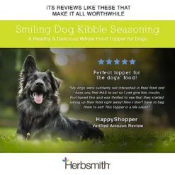 Herbsmith Smiling Dog Kibble Seasoning Freeze-Dried Duck With Oranges Dog Food Topper -Pawsphoria Sales Store 84495 PT7. AC SS1800 V1628800585