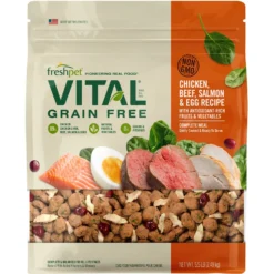 Freshpet Vital Beef & Lamb Grain-Free Fresh Dog Food & Freshpet Vital Chicken, Beef, Salmon & Egg Recipe Grain-Free Fresh Dog Food 8 Freshpet Vital Beef & Lamb Grain-Free Fresh Dog Food & Freshpet Vital Chicken, Beef, Salmon & Egg Recipe Grain-Free Fresh Dog Food -Pawsphoria Sales Store 845686 PT3. AC SS1800 V1682953266