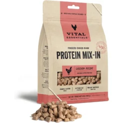 Vital Essentials Protein Mix-In Chicken Recipe Mini Nibs Grain-Free Freeze-Dried Raw Dog Food Topper