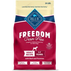 Blue Buffalo Freedom Adult Beef Recipe Grain-Free Dry Dog Food