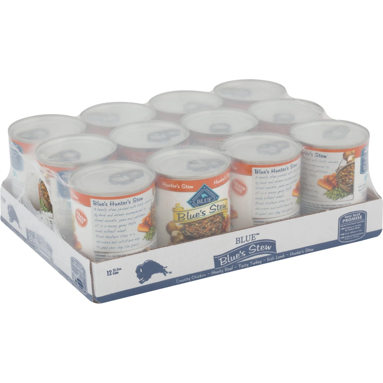 Blue Buffalo Blue's Hunter's Stew Grain-Free Canned Dog Food 2 Blue Buffalo Blue's Hunter's Stew Grain-Free Canned Dog Food - Image 2