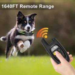 Luckypets Rechargeable Training Collar With Beep, Vibration & Shock Training Modes Dog Collar, Black -Pawsphoria Sales Store 853566 PT3. AC SS1800 V1687455024