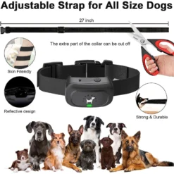Luckypets Rechargeable Training Collar With Beep, Vibration & Shock Training Modes Dog Collar, Black -Pawsphoria Sales Store 853566 PT6. AC SS1800 V1687455450