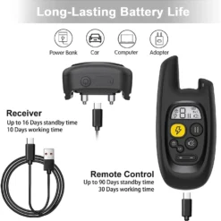 Luckypets IPX7 Waterproof Rechargeable Dog Electric Training Collar, Black, 2 Count 13 Luckypets IPX7 Waterproof Rechargeable Dog Electric Training Collar, Black, 2 Count -Pawsphoria Sales Store 853582 PT5. AC SS1800 V1687455024