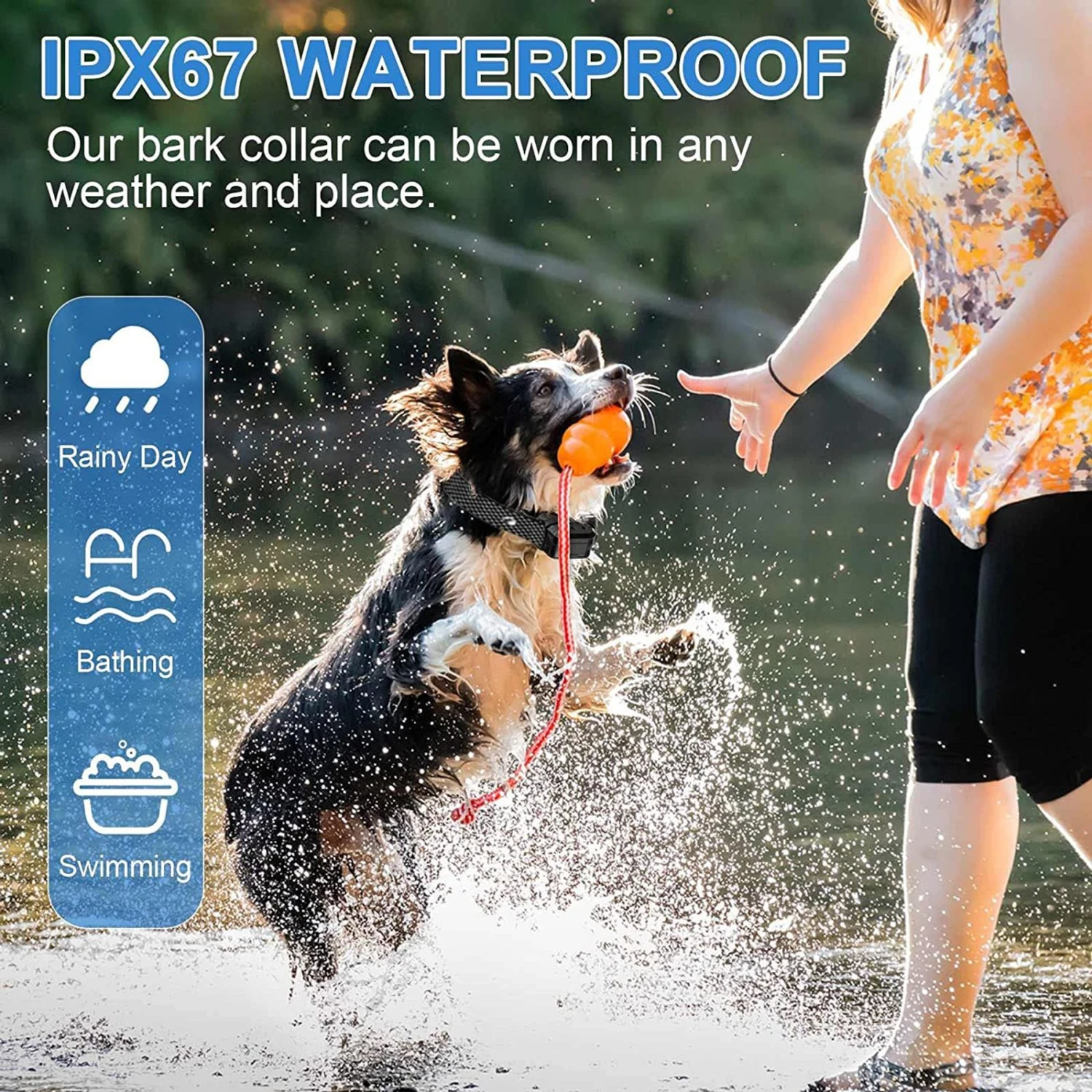 Luckypets Auto Citronella Dog Bark Collar, Black 3 Luckypets Auto Citronella Dog Bark Collar, Black - Image 3