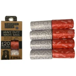 American Kennel Club Bone & Paw Pattern Dog Waste Bag