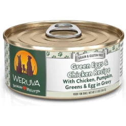 Weruva Green Eggs & Chicken With Chicken, Egg, & Greens In Gravy Grain-Free Canned Dog Food
