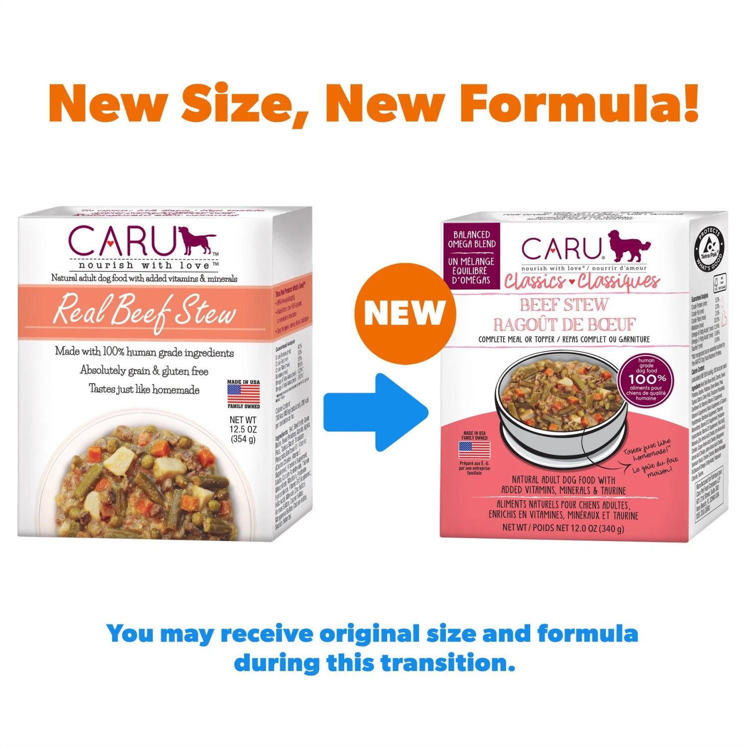 Caru Real Beef Stew Grain-Free Wet Dog Food 2 Caru Real Beef Stew Grain-Free Wet Dog Food - Image 2