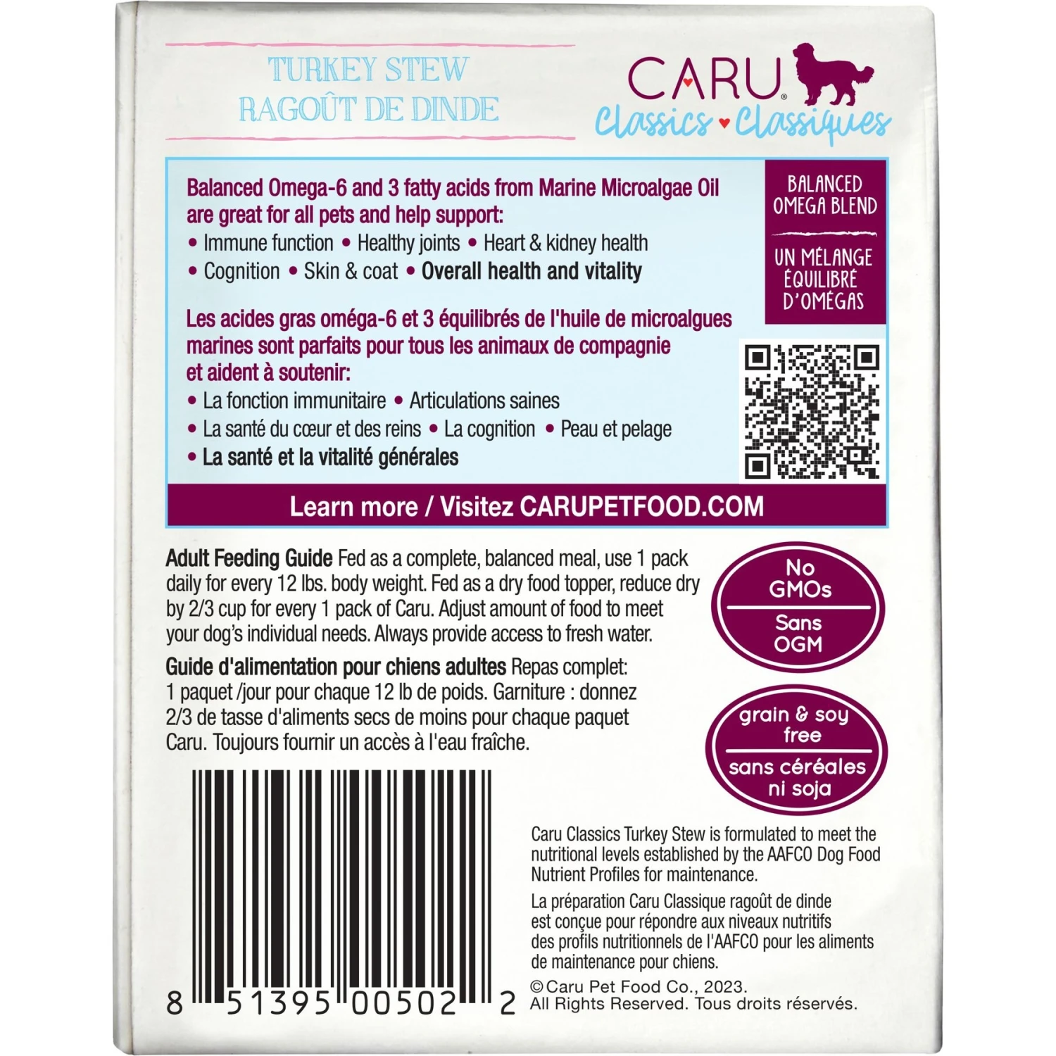 Caru Real Turkey Stew Grain-Free Wet Dog Food 3 Caru Real Turkey Stew Grain-Free Wet Dog Food - Image 3