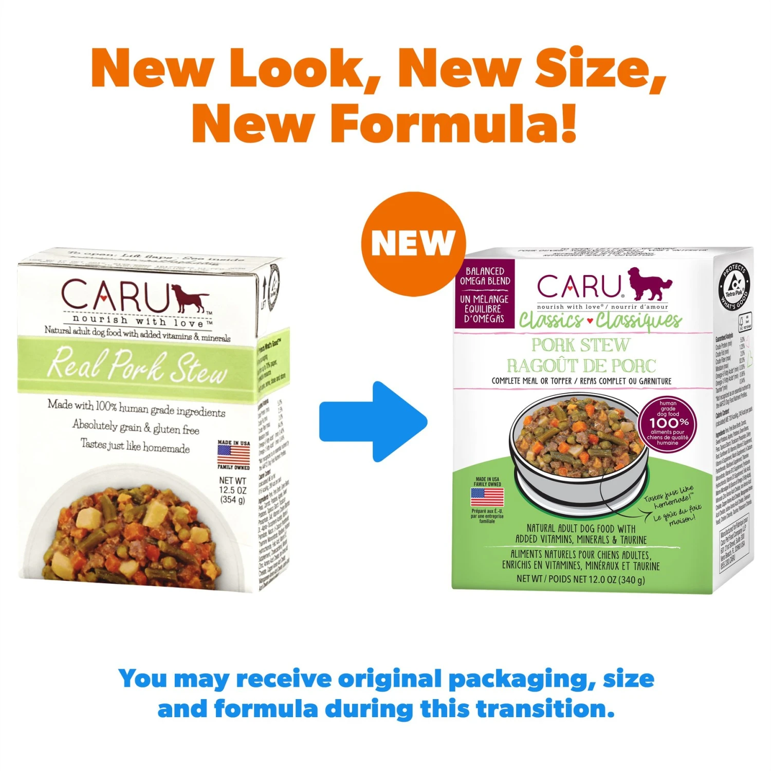 Caru Real Pork Stew Grain-Free Wet Dog Food 2 Caru Real Pork Stew Grain-Free Wet Dog Food - Image 2