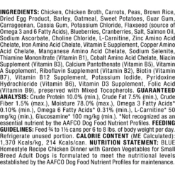 Blue Buffalo Homestyle Recipe Small Breed Chicken Dinner Canned Dog Food -Pawsphoria Sales Store 85755 PT2. AC SS1800 V1572895092
