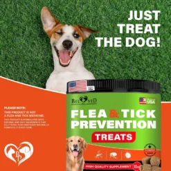 Beloved Pets Flea & Tick Prevention Chewable Pills For Dogs, 10-oz Pack -Pawsphoria Sales Store 862558 PT6. AC SS1800 V1684888936