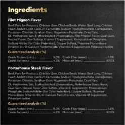 Cesar Classic Loaf In Sauce Filet Mignon & Porterhouse Steak Flavors Variety Pack Grain-Free Small Breed Adult Wet Dog Food Trays 14 Cesar Classic Loaf In Sauce Filet Mignon & Porterhouse Steak Flavors Variety Pack Grain-Free Small Breed Adult Wet Dog Food Trays -Pawsphoria Sales Store 86450 PT5. AC SS1800 V1695666300