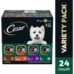 Cesar Poultry Variety Pack With Real Chicken, Turkey & Duck Grain-Free Small Breed Adult Wet Dog Food Trays 11 Cesar Poultry Variety Pack With Real Chicken, Turkey & Duck Grain-Free Small Breed Adult Wet Dog Food Trays -Pawsphoria Sales Store 86458 PT2. AC SS1800 V1695650661