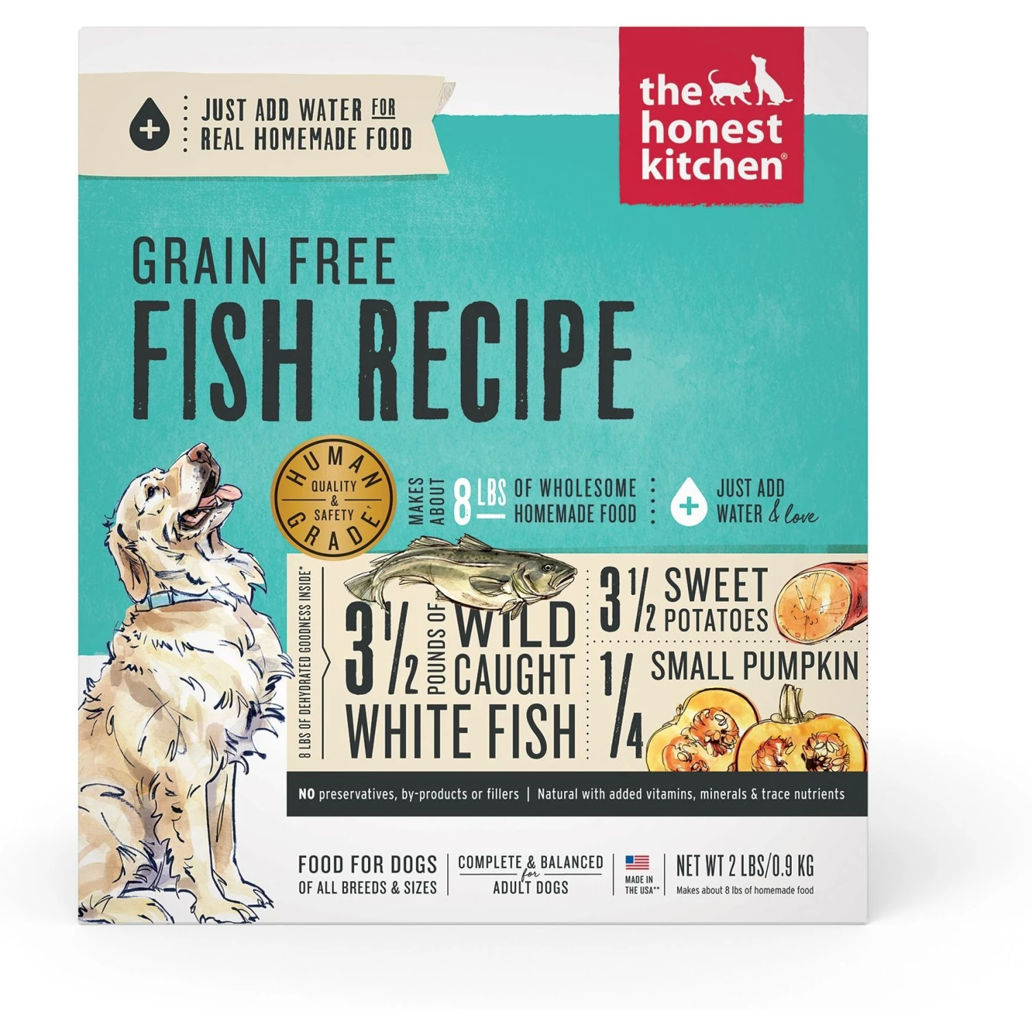 The Honest Kitchen Grain-Free Fish Dehydrated Dog Food 1 The Honest Kitchen Grain-Free Fish Dehydrated Dog Food