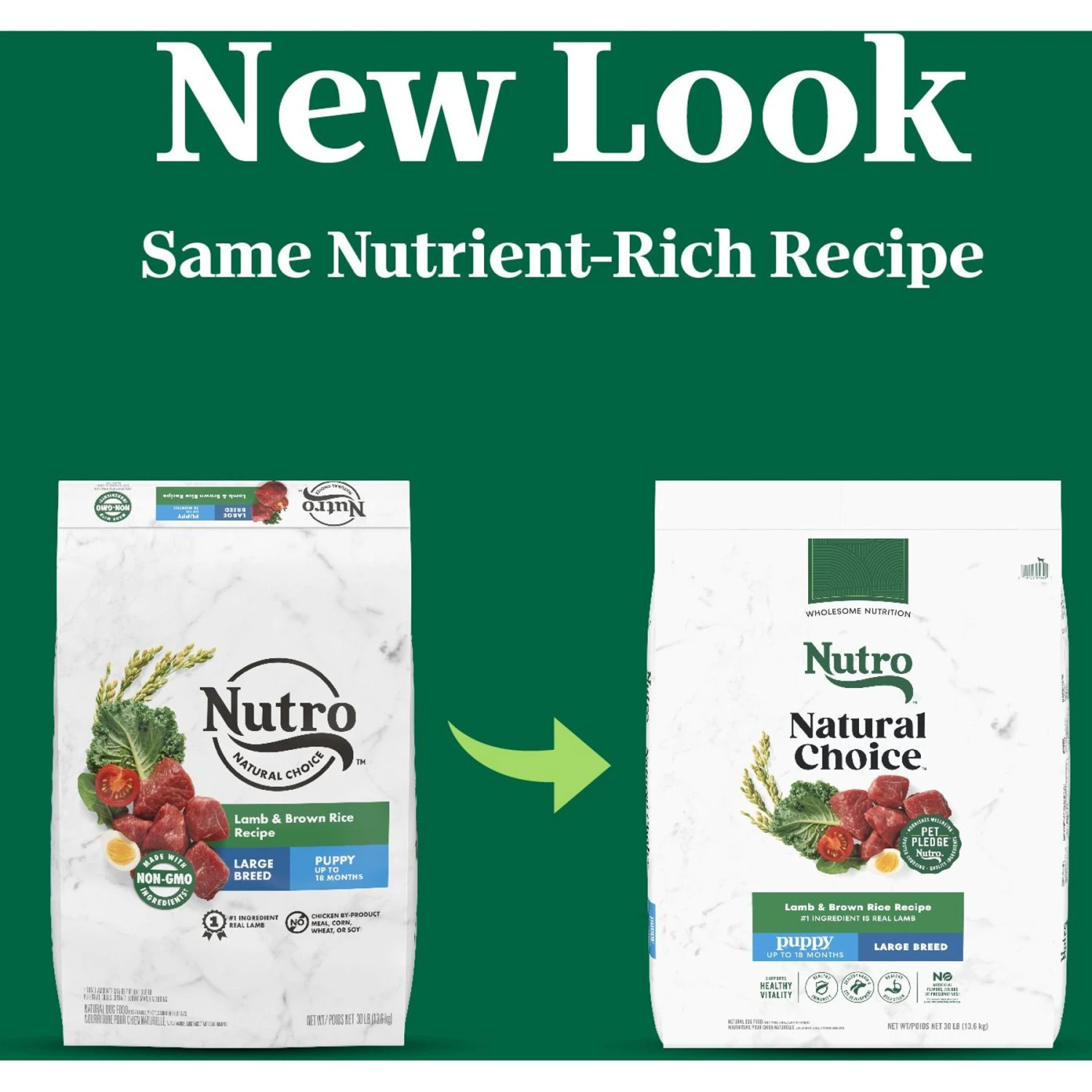 Nutro Natural Choice Large Breed Puppy Lamb & Brown Rice Recipe Dry Dog Food 2 Nutro Natural Choice Large Breed Puppy Lamb & Brown Rice Recipe Dry Dog Food - Image 2