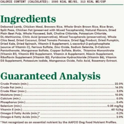 Nutro Natural Choice Adult Lamb & Brown Rice Recipe Dry Dog Food -Pawsphoria Sales Store 86781 PT5. AC SS1800 V1691423151