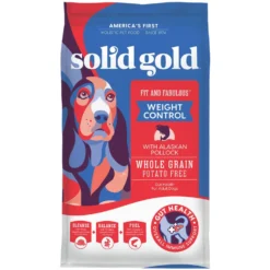Solid Gold Fit & Fabulous Low Fat/Low Calorie With Fresh Caught Alaskan Pollock Adult Dry Dog Food