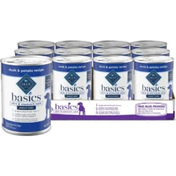 Blue Buffalo Basics Skin & Stomach Care Grain-Free Duck & Potato Adult Canned Dog Food