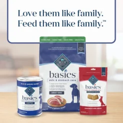 Blue Buffalo Basics Skin & Stomach Care Grain-Free Duck & Potato Adult Canned Dog Food -Pawsphoria Sales Store 88176 PT7. AC SS1800 V1646279483