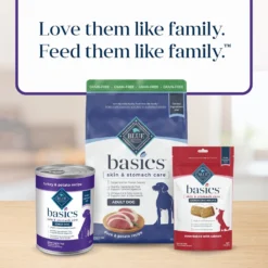 Blue Buffalo Basics Skin & Stomach Care Grain-Free Turkey & Potato Senior Canned Dog Food 16 Blue Buffalo Basics Skin & Stomach Care Grain-Free Turkey & Potato Senior Canned Dog Food -Pawsphoria Sales Store 88193 PT7. AC SS1800 V1646256391