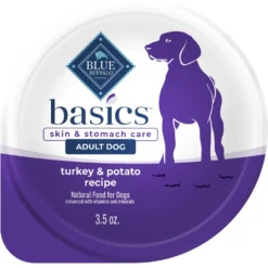 Blue Buffalo Basics Skin & Stomach Care Grain-Free Turkey & Potato Small Breed Adult Wet Dog Food
