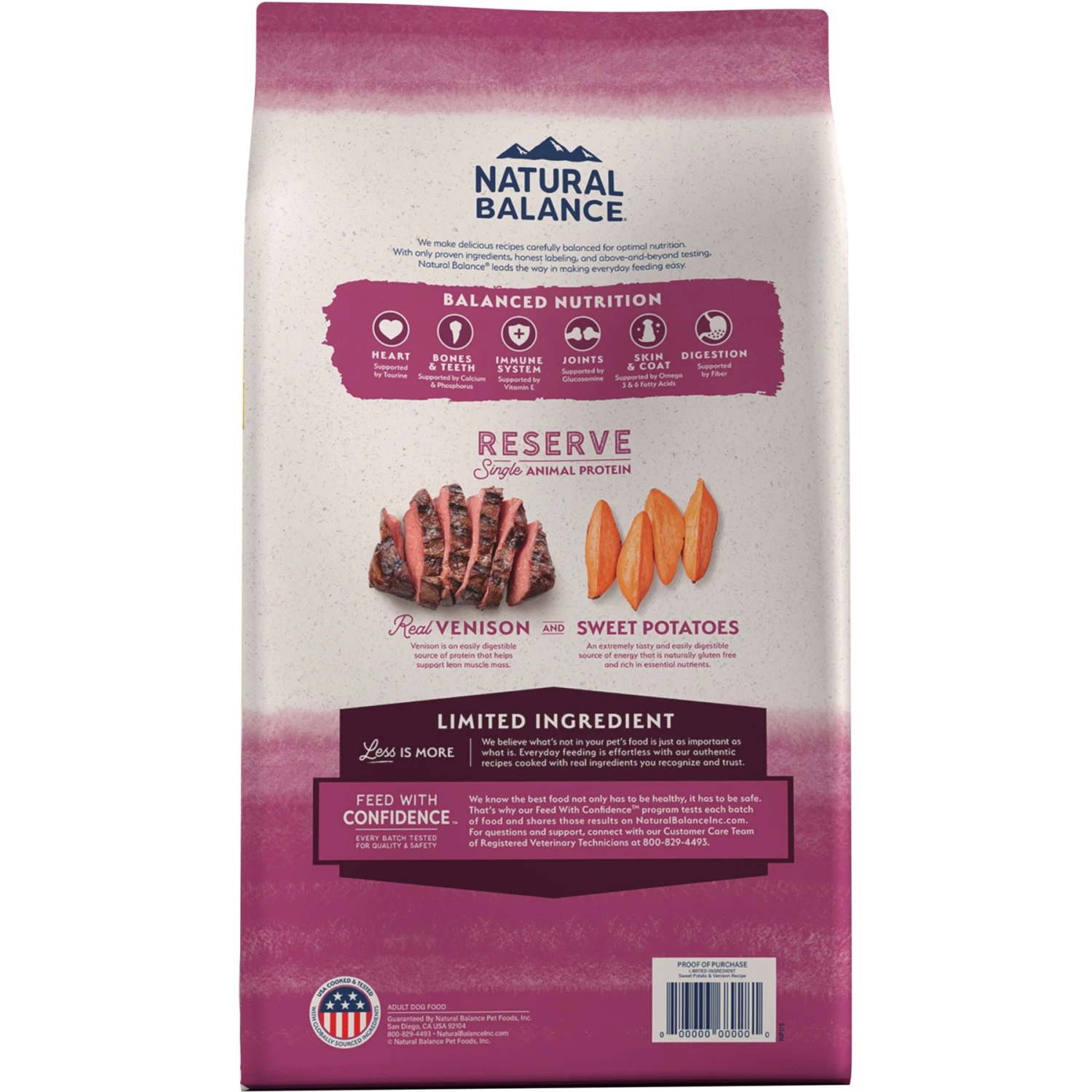 Natural Balance Rewards Jumpin' Stix With Real Venison Dog Treats & Natural Balance Limited Ingredient Reserve Grain-Free Sweet Potato & Venison Recipe Dry Dog Food 7 Natural Balance Rewards Jumpin' Stix With Real Venison Dog Treats & Natural Balance Limited Ingredient Reserve Grain-Free Sweet Potato & Venison Recipe Dry Dog Food - Image 7