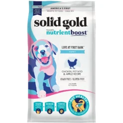 Solid Gold Nutrientboost Love At First Bark Puppy Grain-Free Chicken, Potato & Apple Dry Dog Food