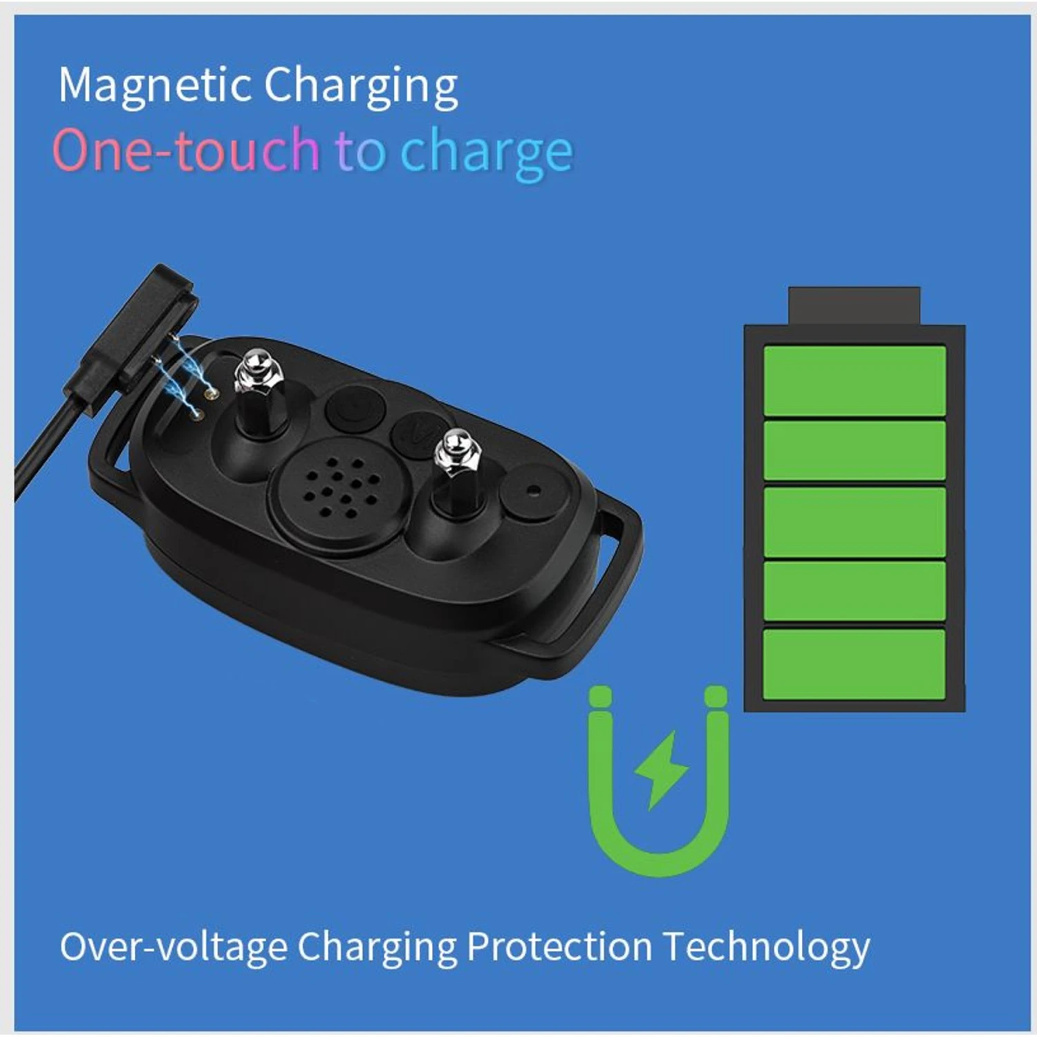 GroovyPets Smart Barking Control Waterproof Automatic Anti Bark Dog Collar, Black 7 GroovyPets Smart Barking Control Waterproof Automatic Anti Bark Dog Collar, Black - Image 7