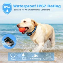 GroovyPets 1100 Yard Remote Dog Training Shock Collar, Black -Pawsphoria Sales Store 889678 PT4. AC SS1800 V1688573719