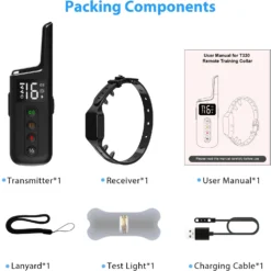 Petdiary T330 Waterproof Dog Remote Training Collar, Black 17 Petdiary T330 Waterproof Dog Remote Training Collar, Black -Pawsphoria Sales Store 892790 PT8. AC SS1800 V1689688017