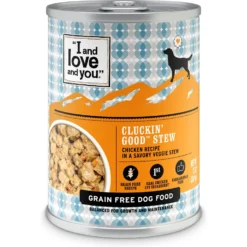 I And Love And You Cluckin' Good Stew Grain-Free Canned Dog Food