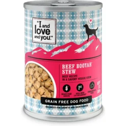 I And Love And You Beef Booyah Stew Grain-Free Canned Dog Food