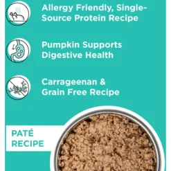 BIXBI Rawbble Grain-Free Canned Duck Recipe Wet Dog Food, 12.5-oz Can, Case Of 12 -Pawsphoria Sales Store 895230 PT3. AC SS1800 V1689010994