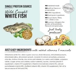 The Honest Kitchen Limited Ingredient Diet Fish Recipe Grain-Free Dehydrated Dog Food -Pawsphoria Sales Store 90626 PT2. AC SS1800 V1659908058