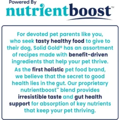 Solid Gold NutrientBoost Hund-N-Flocken Lamb, Brown Rice & Pearled Barley Recipe Adult Dry Dog Food -Pawsphoria Sales Store 908390 PT4. AC SS1800 V1695999085