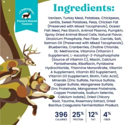 Solid Gold Nutrientboost Buck Wild Sensitive Stomach Grain-Free Wild Venison, Potato & Pumpkin Dry Dog Food -Pawsphoria Sales Store 910062 PT3. AC SS1800 V1688759854